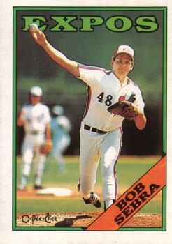 1988 O-Pee-Chee Baseball Cards 093      Bob Sebra